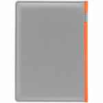 Ежедневник SPAIN SHALL на заказ, недатированный, серый с оранжевым