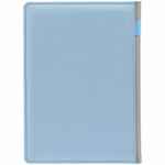 Ежедневник SPAIN SHALL, недатированный, голубой с серым