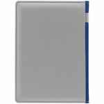 Ежедневник SPAIN SHALL на заказ, недатированный, серый с синим