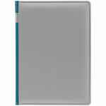 Ежедневник SPAIN SHALL на заказ, недатированный, серый с бирюзовым