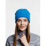 Шапка URBAN FLOW, ярко-голубая