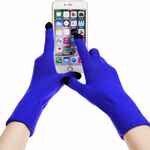 Перчатки сенсорные URBAN FLOW, ярко-синие, размер S/M