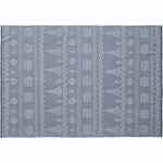 Плед ELNIK, серый с молочно-белым