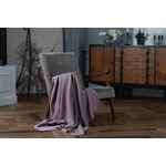 Плед ORNATO, розовый (пыльная роза)