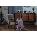 Плед ORNATO, розовый (пыльная роза)