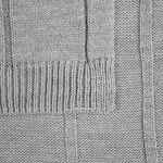 Плед BAMBOLAY, светло-серый