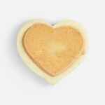 Печенье DREAM WHITE в белом шоколаде, сердце