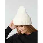 Шапка FLETTE, молочно-белая