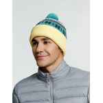 Шапка MIRAKLER, зеленая с желтым