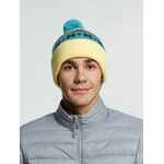 Шапка MIRAKLER, зеленая с желтым