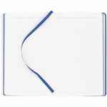 Ежедневник DUPLEX, недатированный, белый с синим