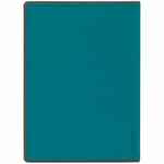 Ежедневник FRAME, недатированный, бирюзовый с серым