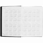 Ежедневник MOBILE на заказ, недатированный, черно-оранжевый