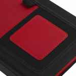 Ежедневник MOBILE на заказ, недатированный, черно-красный