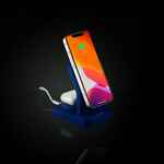 Зарядная станция с подсветкой COOPER DUO, синяя