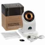 Зарядная станция с подсветкой COOPER DUO, белая