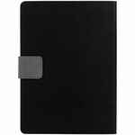 Ежедневник BOOM, недатированный, черный с серым