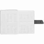 Ежедневник BOOM, недатированный, черный с серым