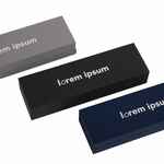 Футляр DUALITY для 2 ручек, черный