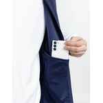 Жилет флисовый унисекс NESSE, темно-синий, размер XS/S