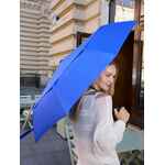 Складной зонт DOME DOUBLE с двойным куполом, синий