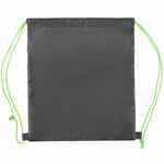 Детский рюкзак NOVICE, серый с зеленым