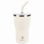 Термостакан SAPPORO, белый (молочный)