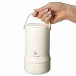 Термос для еды TABENODO, белый (молочный)