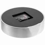 Часы настольные BRONCO XXS SPARKY, серебристые