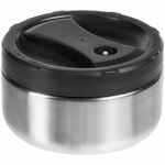 Термос для еды JIAYI в термочехле, черный