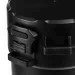 Термос для еды JIAYI в термочехле, черный