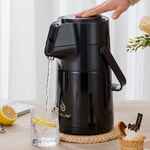 Термос с помпой JIAYI, черный