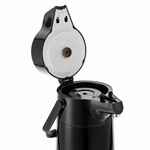 Термос с помпой JIAYI, черный