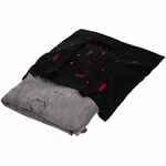 Джемпер оверсайз унисекс GRUNGE в сумке, серый, размер S/M