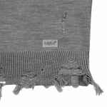 Джемпер оверсайз унисекс GRUNGE в сумке, серый, размер S/M