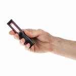 Фонарик-факел аккумуляторный WALLIS с магнитом, серый