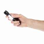 Фонарик аккумуляторный с фокусировкой луча KIRK, черный