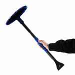 Автомобильная мультифункциональная щетка SEVERUS SCRAPE, синяя