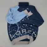 Свитер на заказ TRICKSY NET REGLAN, полушерсть, размер L