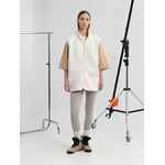 Жилет унисекс OBLAKO, молочно-белый, размер M/L