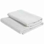 Полотенце махровое «Кронос», среднее, светло-серое