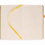 Ежедневник TON BLACK, недатированный, черный с желтым