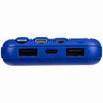 Внешний аккумулятор OMNI QI 10000 мАч, синий