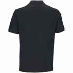 Рубашка поло унисекс PEGASE, черная, размер XXS