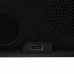 Станция беспроводной зарядки с часами ELECTRON, VER.2, черная