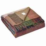 Плед АREQUIPA, бордовый с бежевым