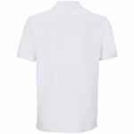 Рубашка поло унисекс PEGASE, белая, размер XXS