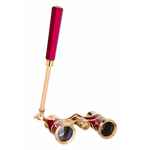 Театральный бинокль-лорнет BROADWAY 325E, красный