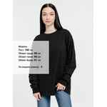 Футболка оверсайз унисекс СITY SAPIENS, черная, размер S