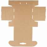 Коробка MATTER LIGHT, крафт с черной ручкой